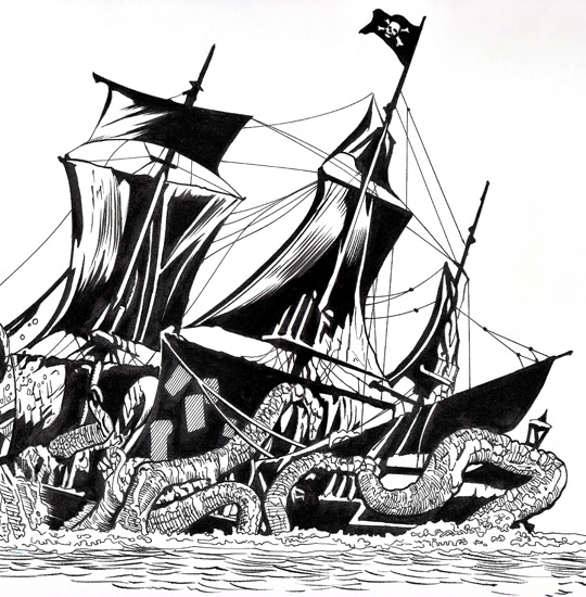 The Sinking of the Black Pearl