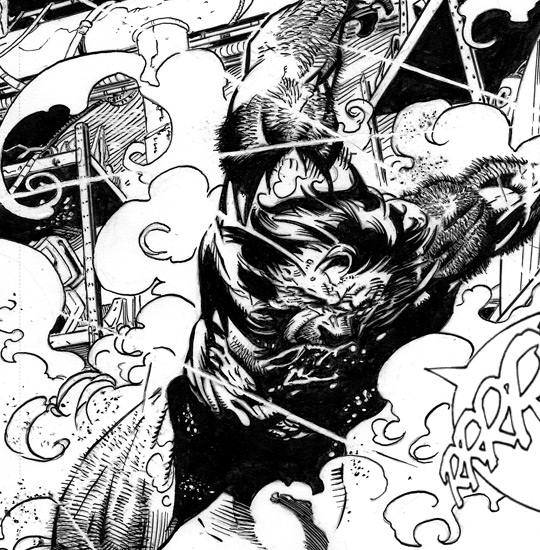 Wolverine - My Inks Over Adam Kubert